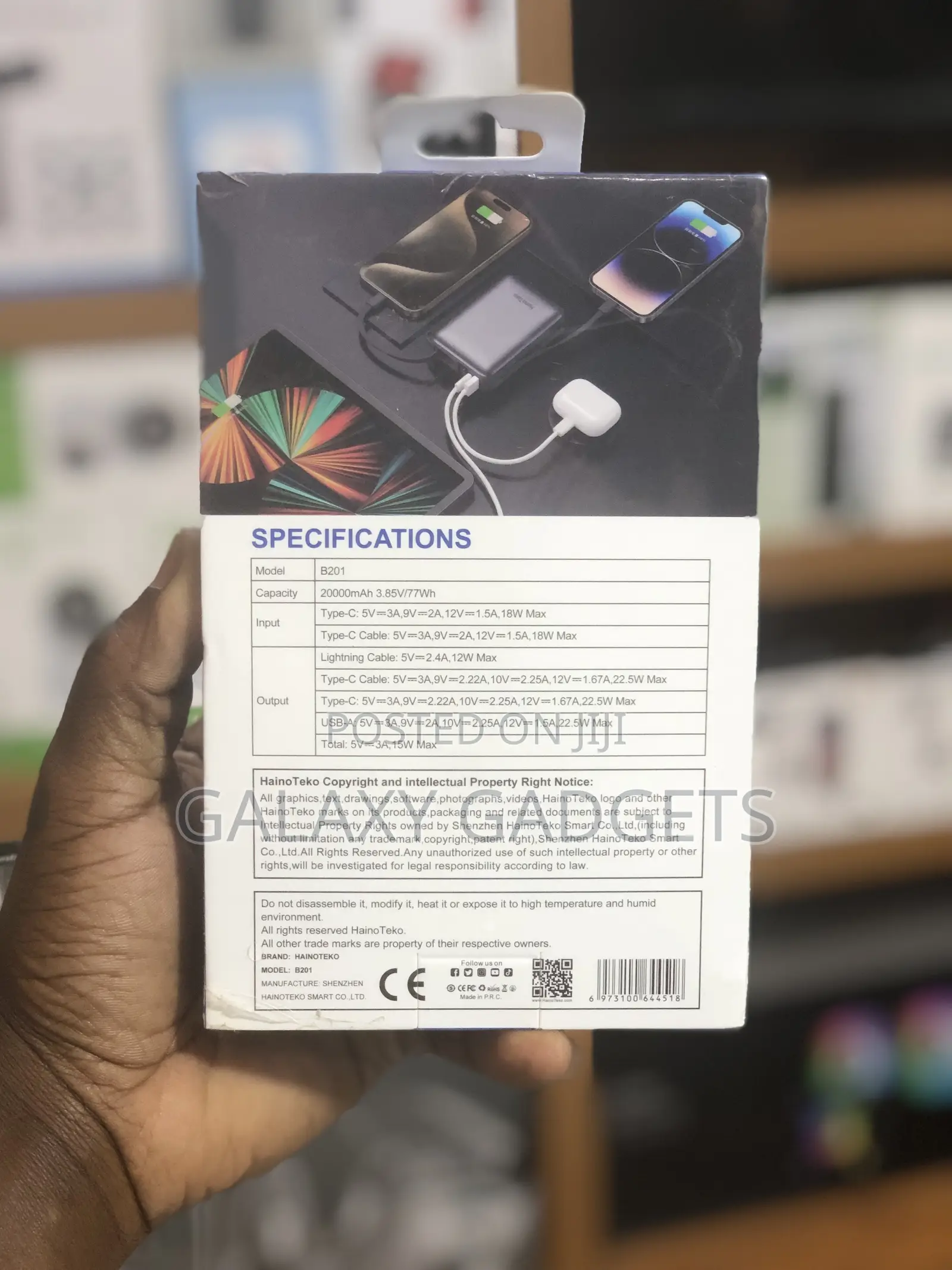 Haino Teko B201 20000mah Power Bank