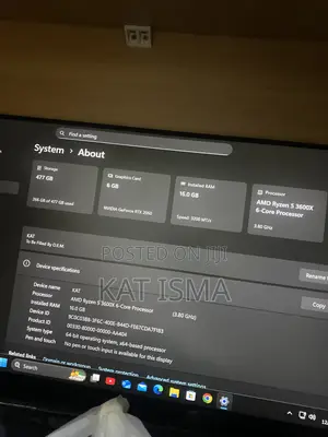Desktop Computer Asus 20GB AMD Ryzen 5 SSD 512GB