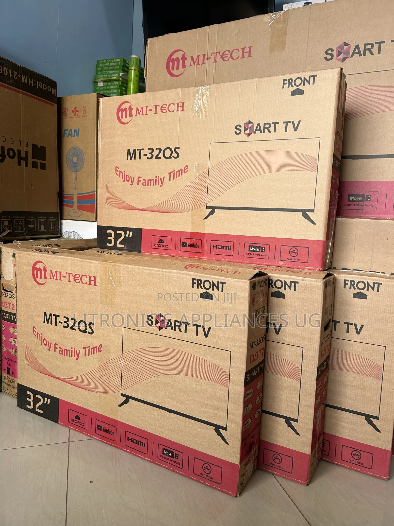 32inches Mi-Tech Smart TVS