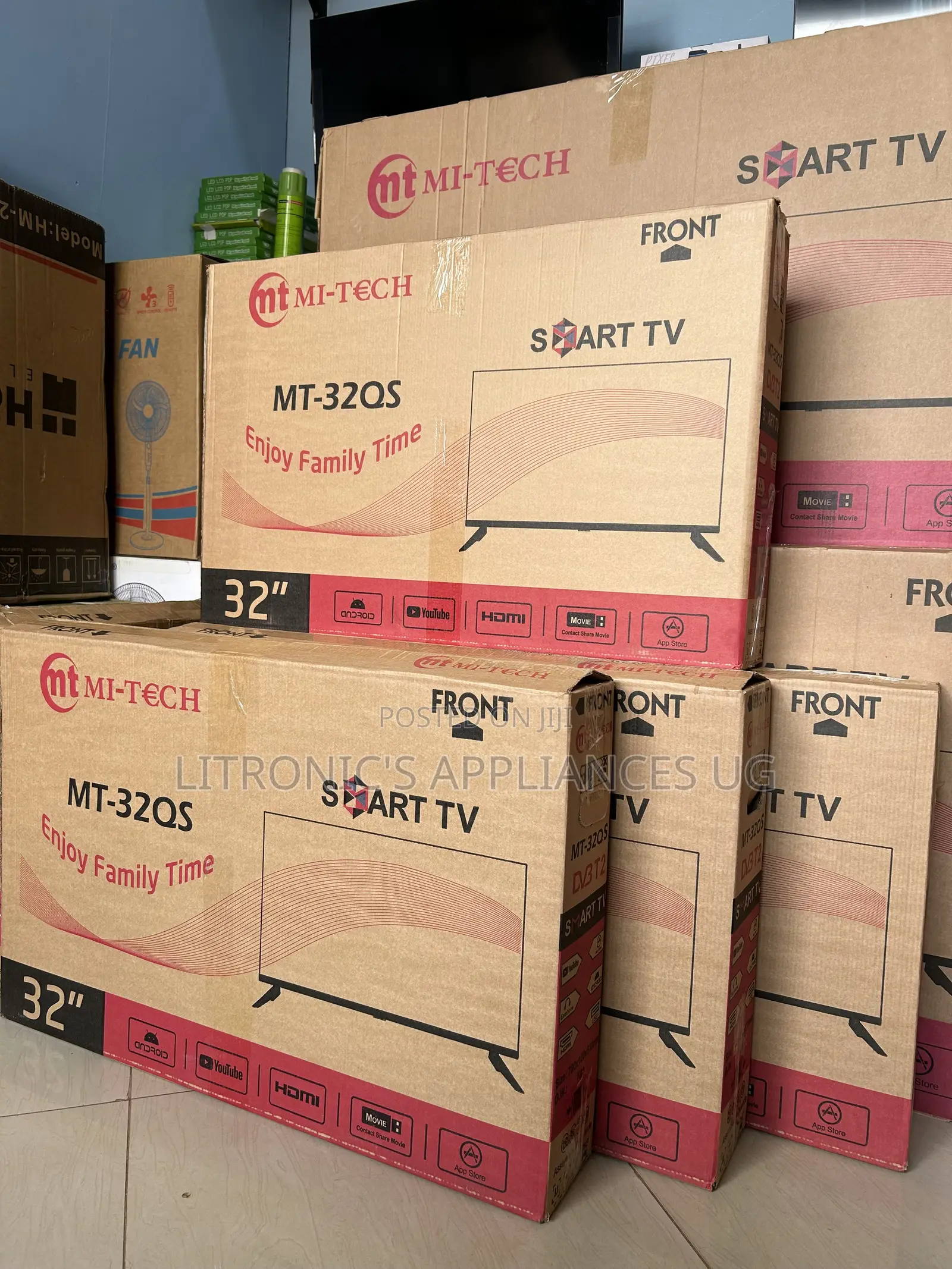 32inches Mi-Tech Smart TVS