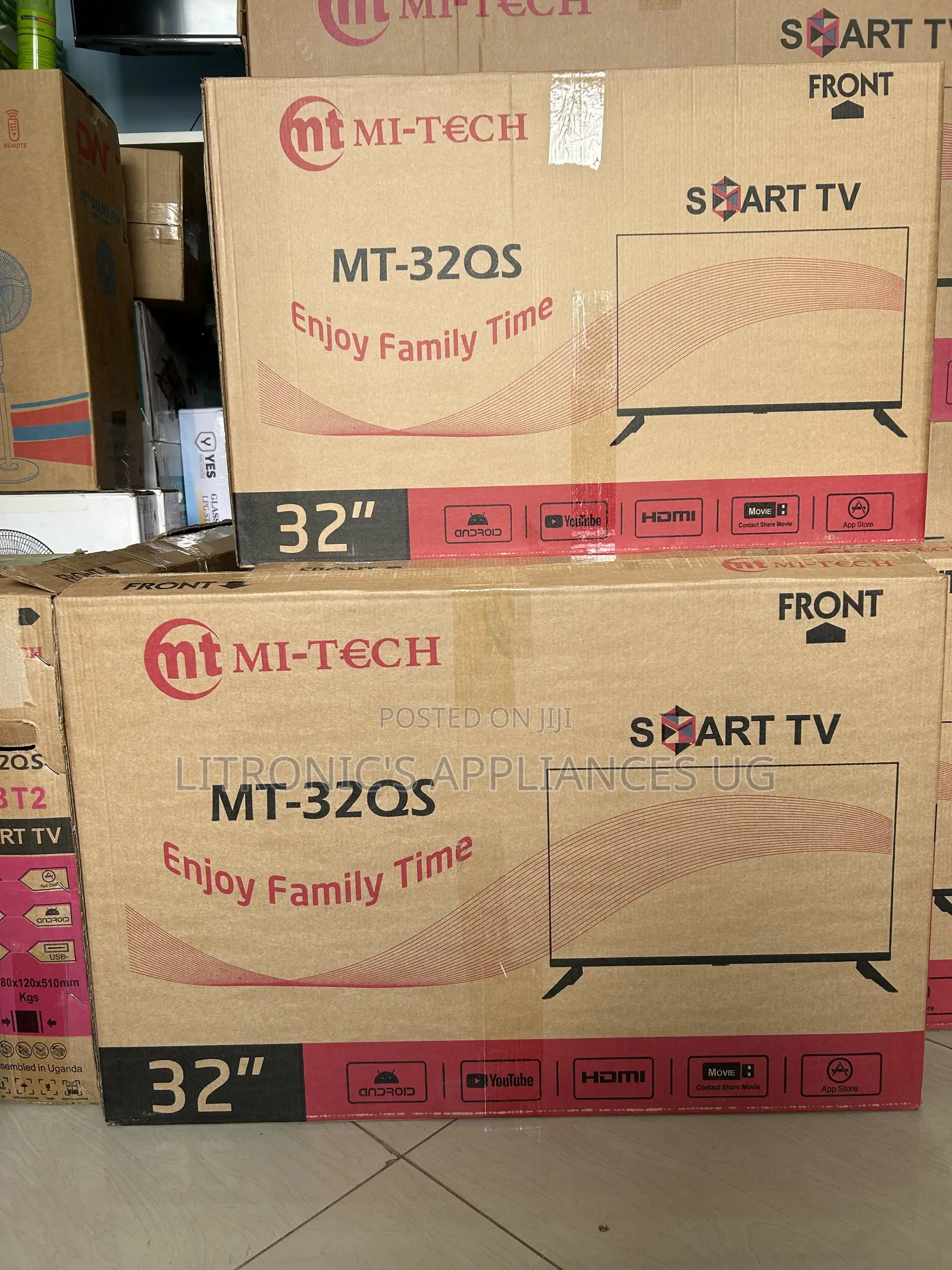 Mi-Tech 32inches Smart TVS