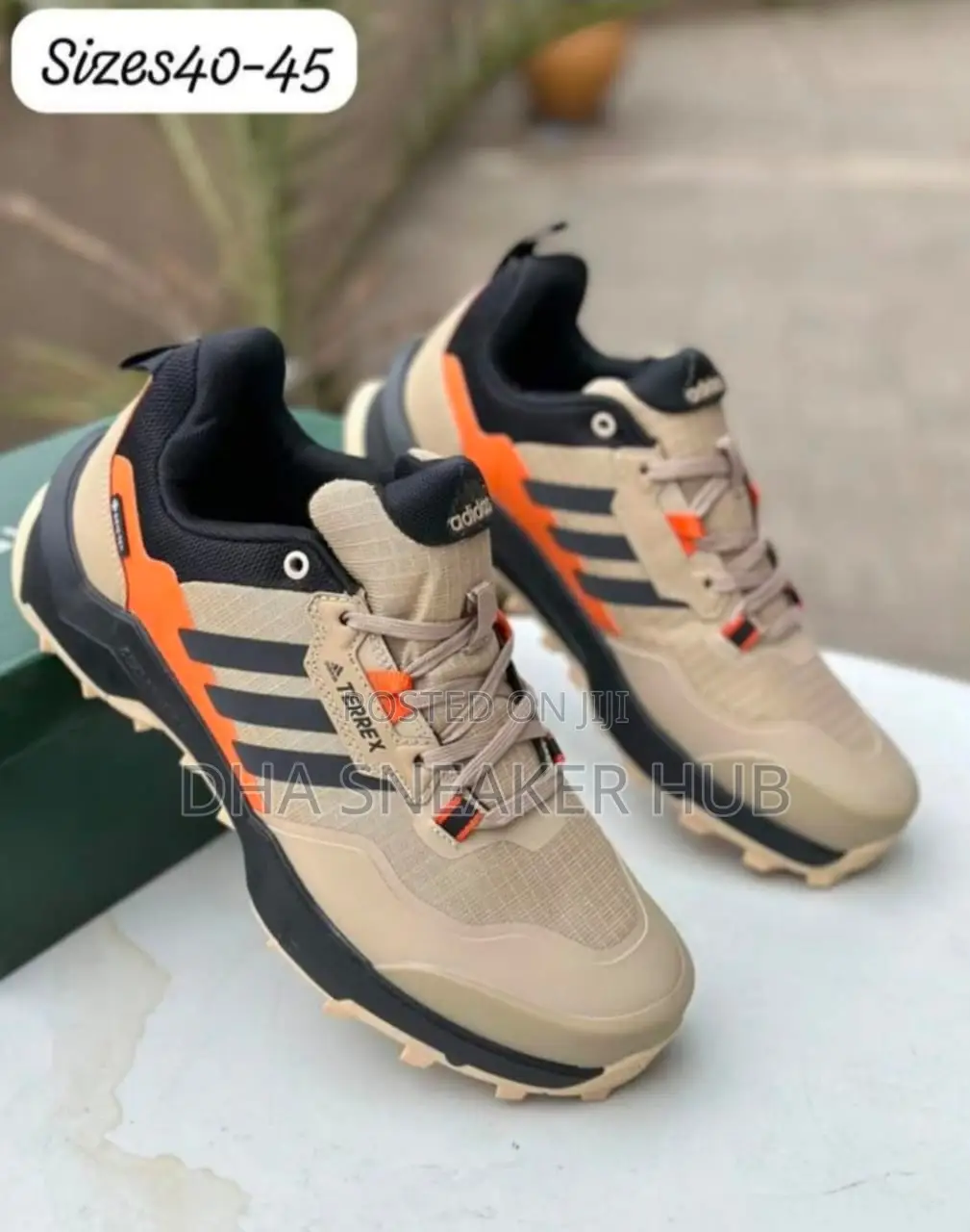 Adidas Terrex Brown Comfortable Sneakers