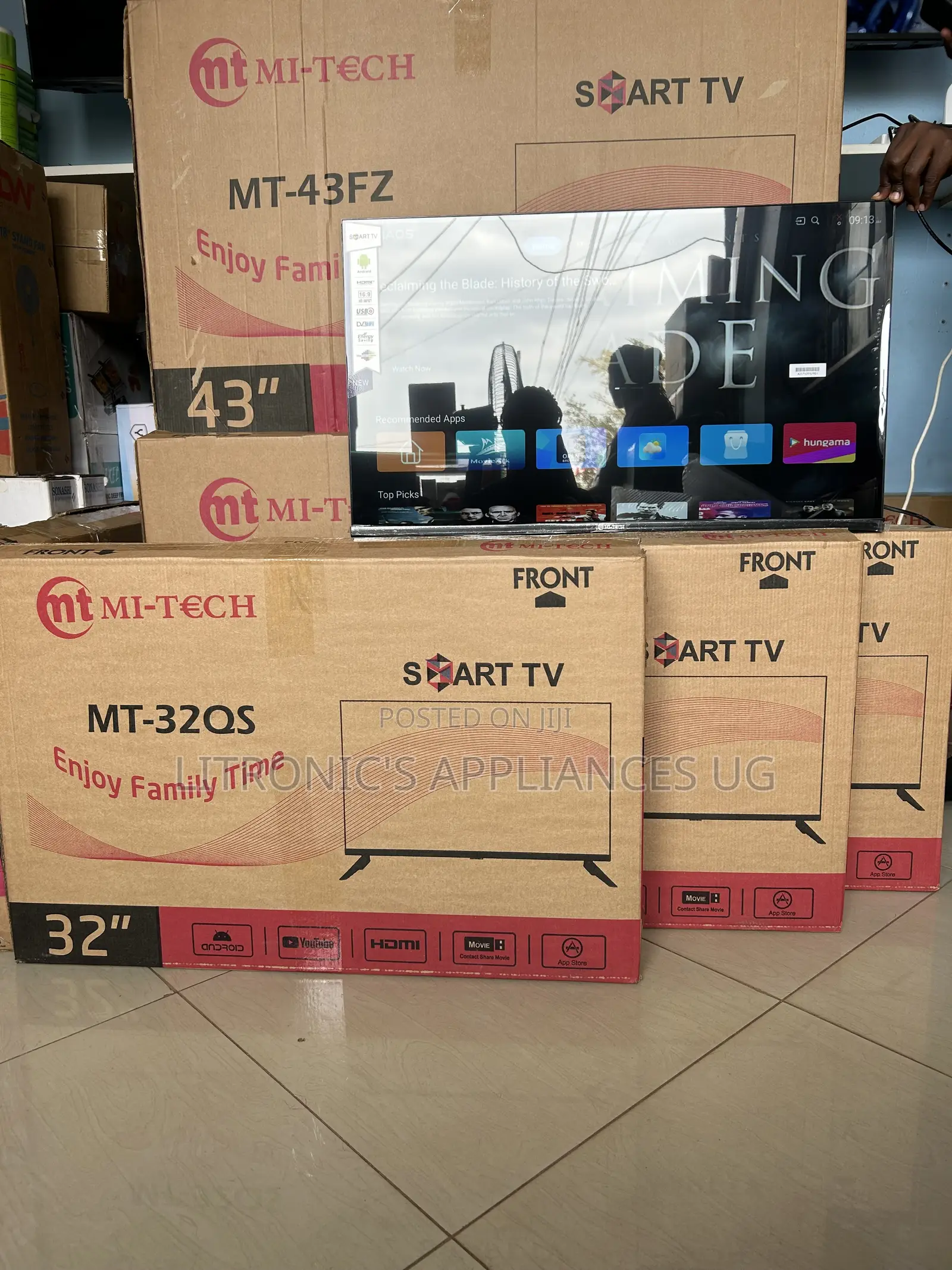 Mi-Tech 32 Smart Tv With Free to Air