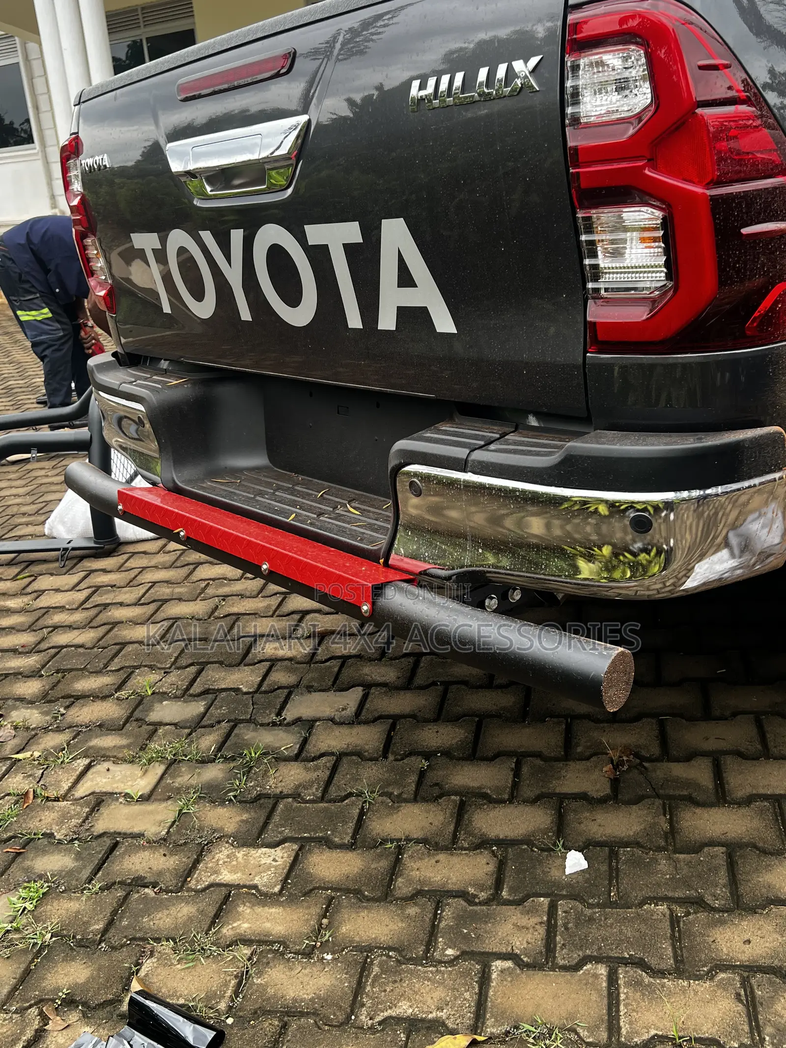 Rear Bumper Guard Hilux
