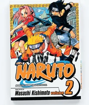 Naruto Anime Manga Volume 2 (Graphic Novel)