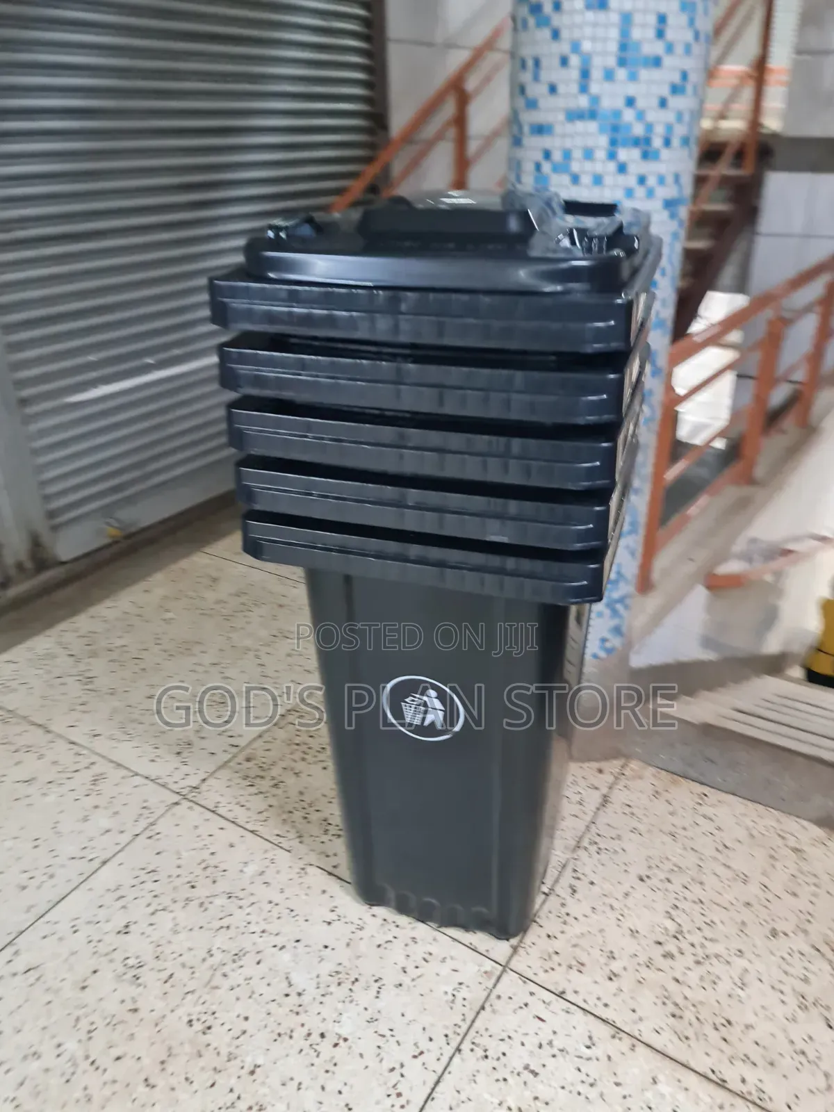 Nest 240litres Plastic Dust Bins Plastic Dust Bins