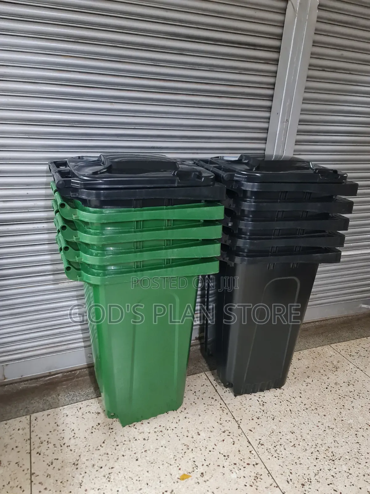 Nest 240litres Plastic Dust Bins Plastic Dust Bins