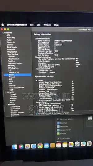 Laptop Apple MacBook Air 8GB Intel Core i5 SSD 256GB