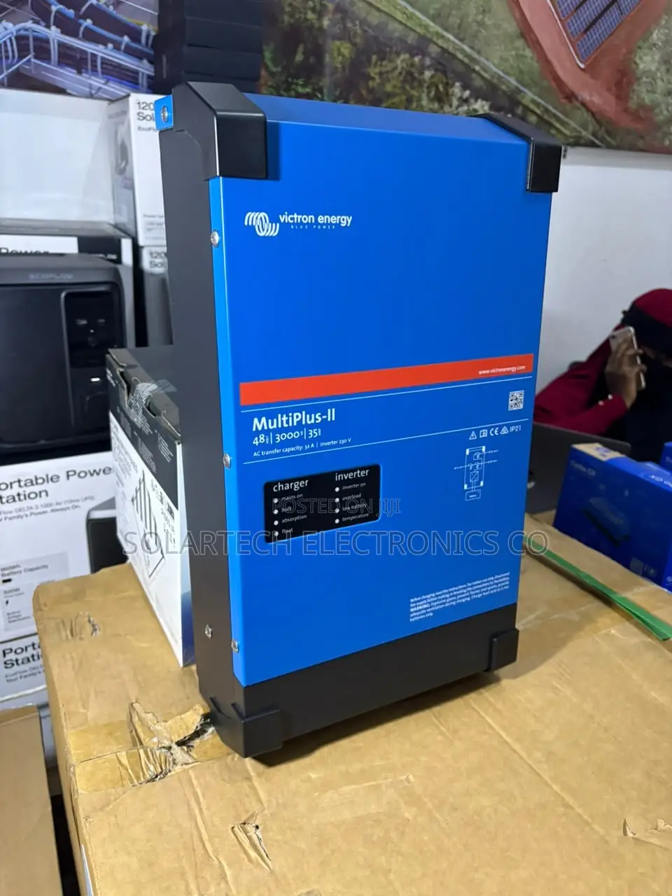 Heavy Duty 48v 3000va Victron Multiplus Solar Inverter 50/60hz