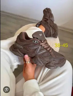 New Balance 9060 Dark Brown Luxury Sneaker