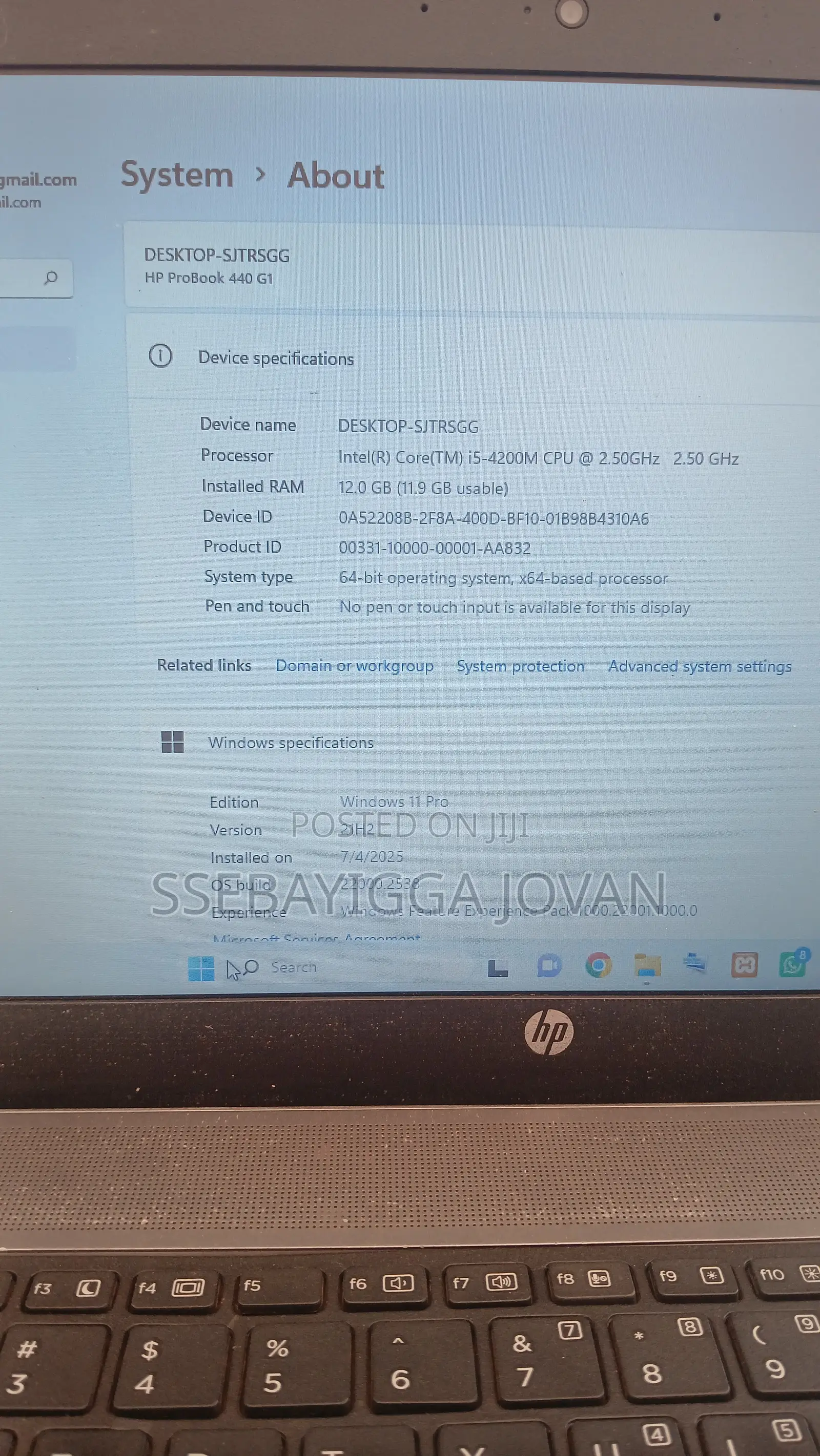 Laptop HP ProBook 440 G1 12GB Intel Core i5 HDD 500GB