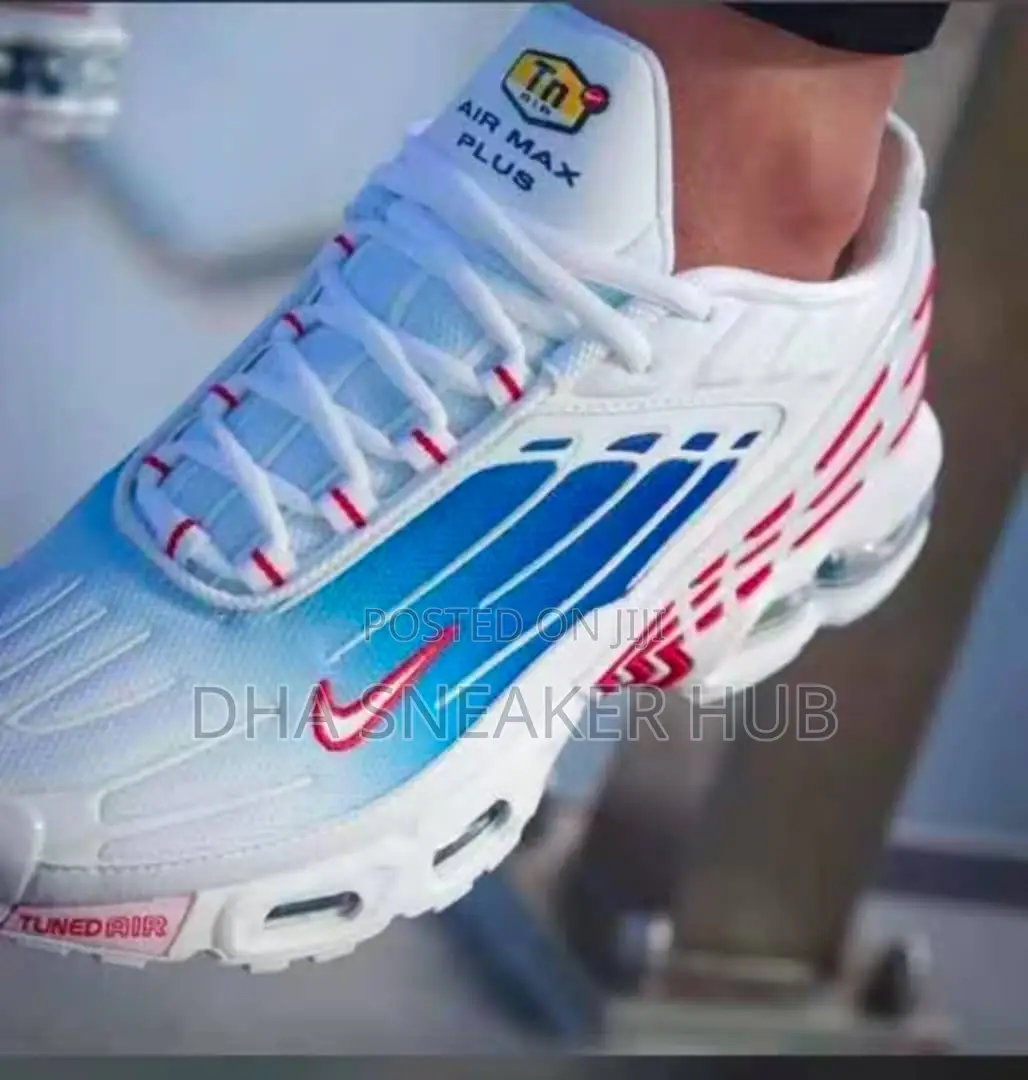 Nike Tn White Blue