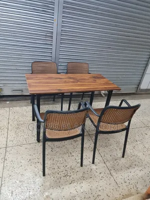 Nest Wooden Dining Table and Chairs Foldable Table