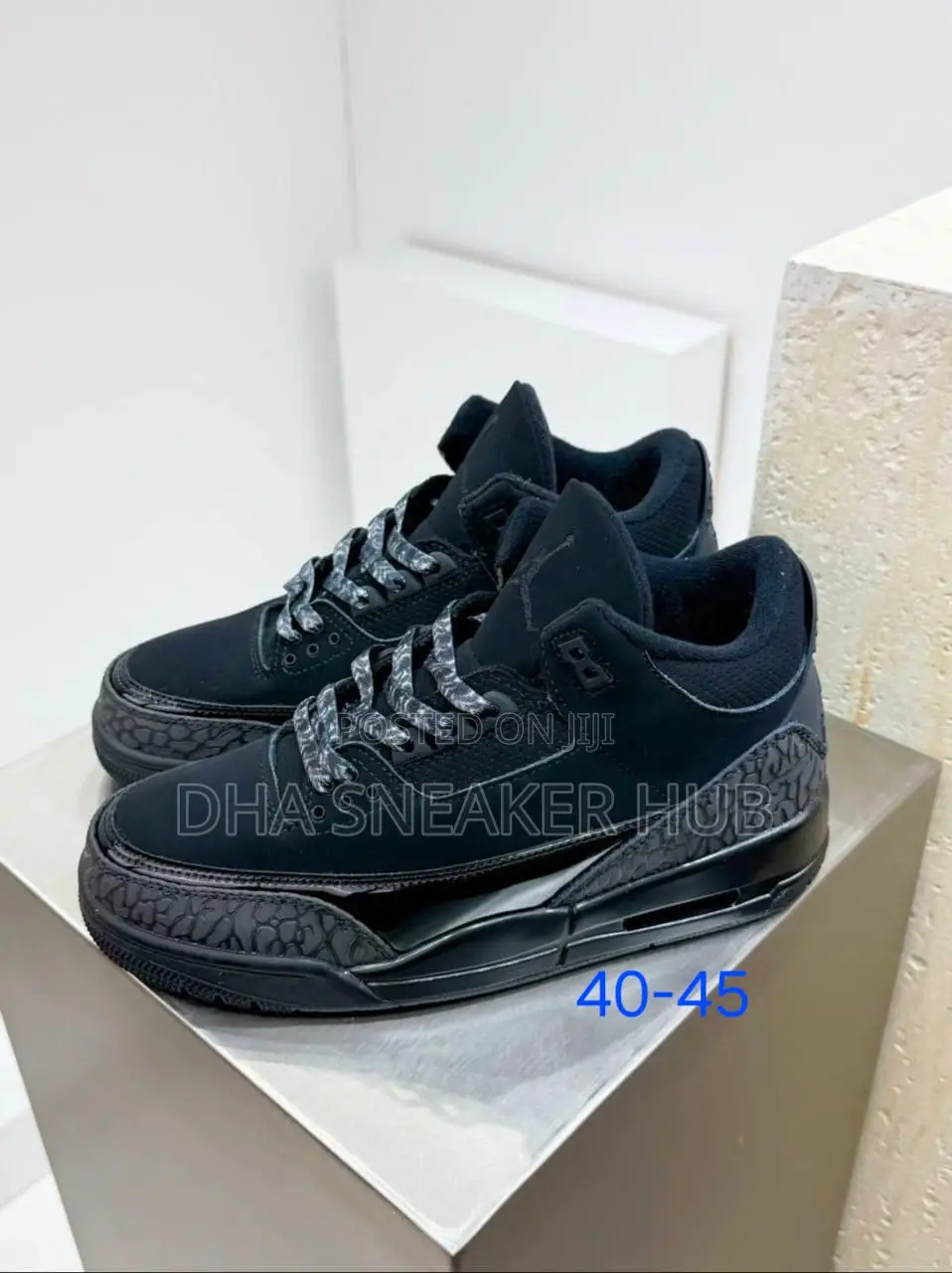 Air Jordan 3 Black Cat