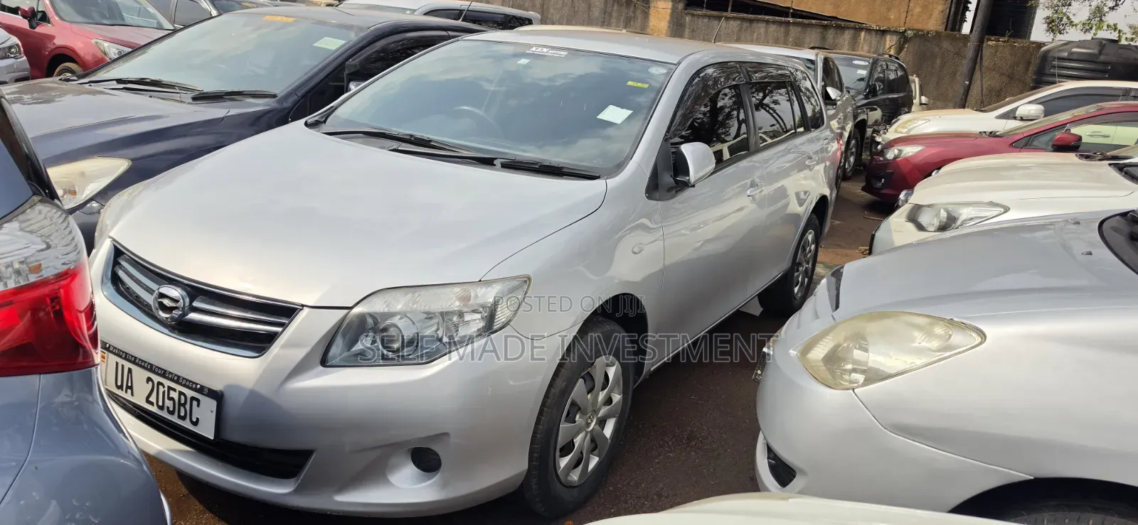 Toyota Corolla Fielder 2010 Silver
