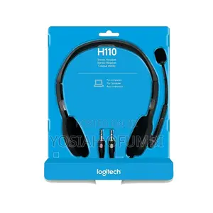 Logitech H110 Stereo Headset - Black