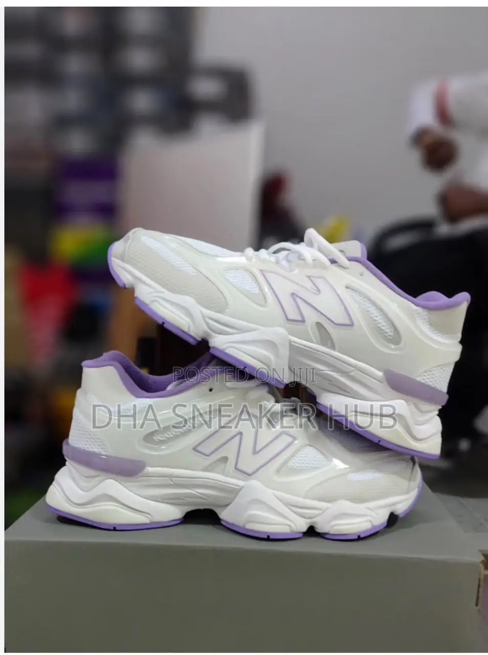 New Balance 9060 White Purple