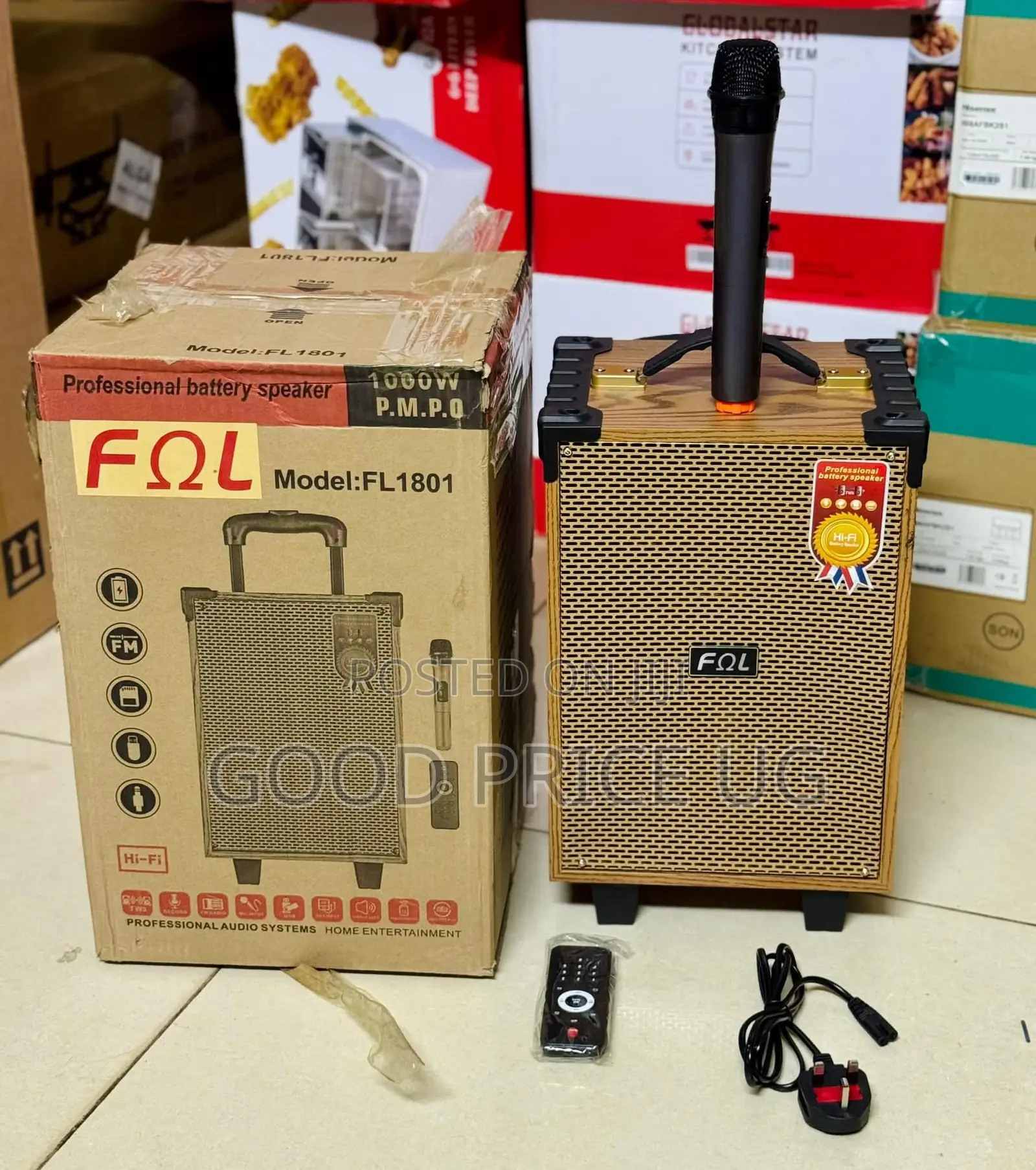 Fol Fl1801 Professional Battery Speaker