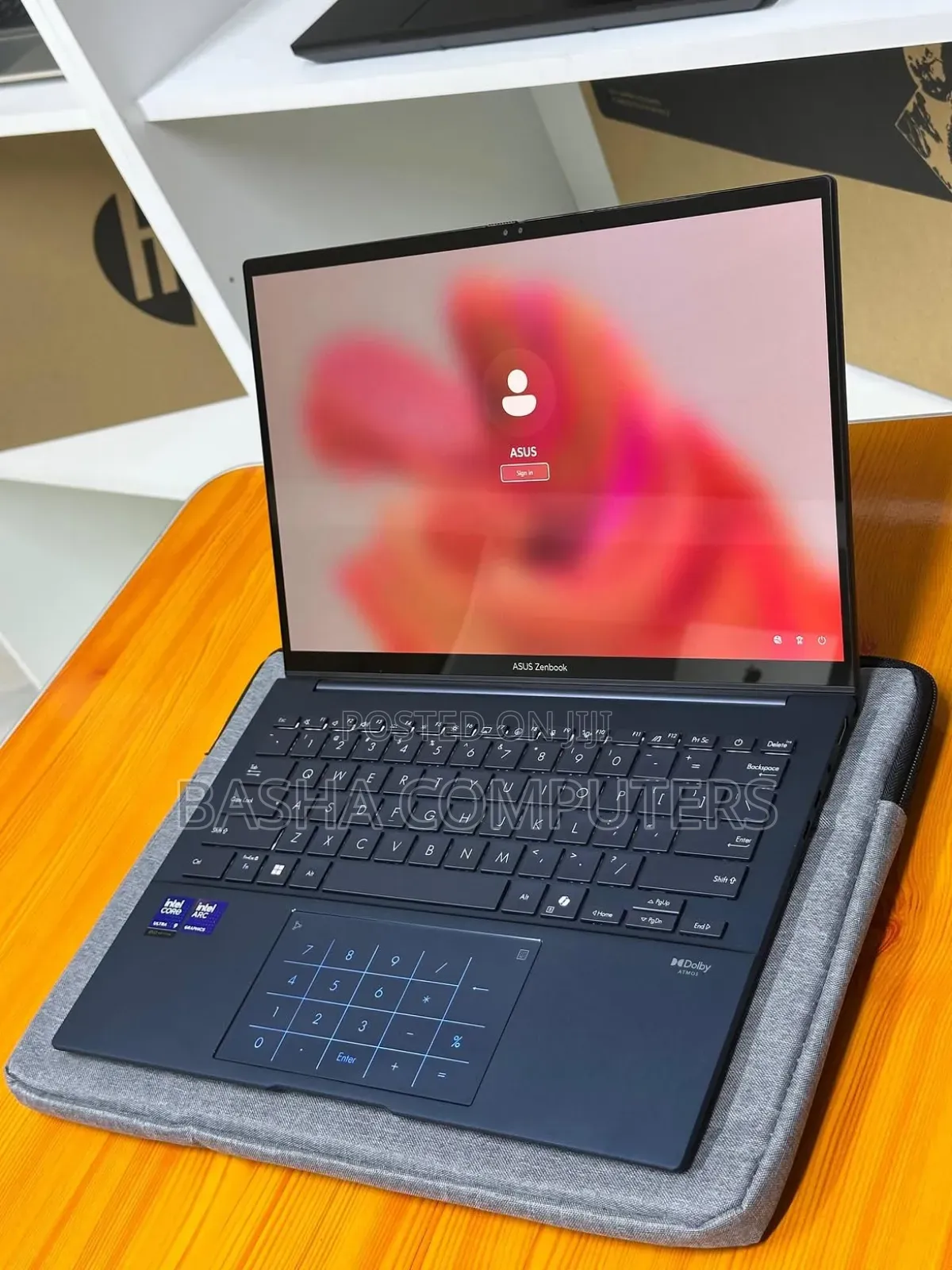 New Laptop Asus Zenbook 14 16GB Intel Core Ultra 7 SSHD+SSD 512GB