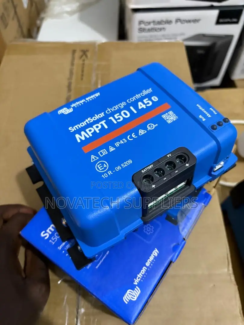Efficient 45a Victron MPPT Controller With Smart Bluetooth 150v Rated
