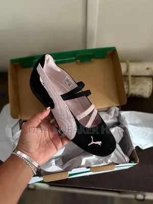 Puma Speedcat Ballet Black Pink Fashion Shoes