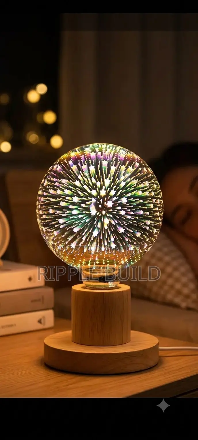 Aerbes Ab-Qp67 5w 3d Fireworks Led Decorative Light Bulb E27