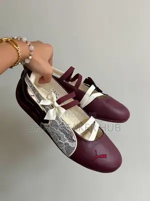 Puma Speedcat Ballet Maroon Fashion Shoes