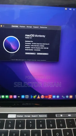 Laptop Apple MacBook 2016 8GB Intel Core i5 SSD 256GB