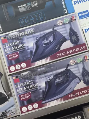 Hoffmans Electronics Electric Steam Iron Hm-9041 – Brand New 3000w