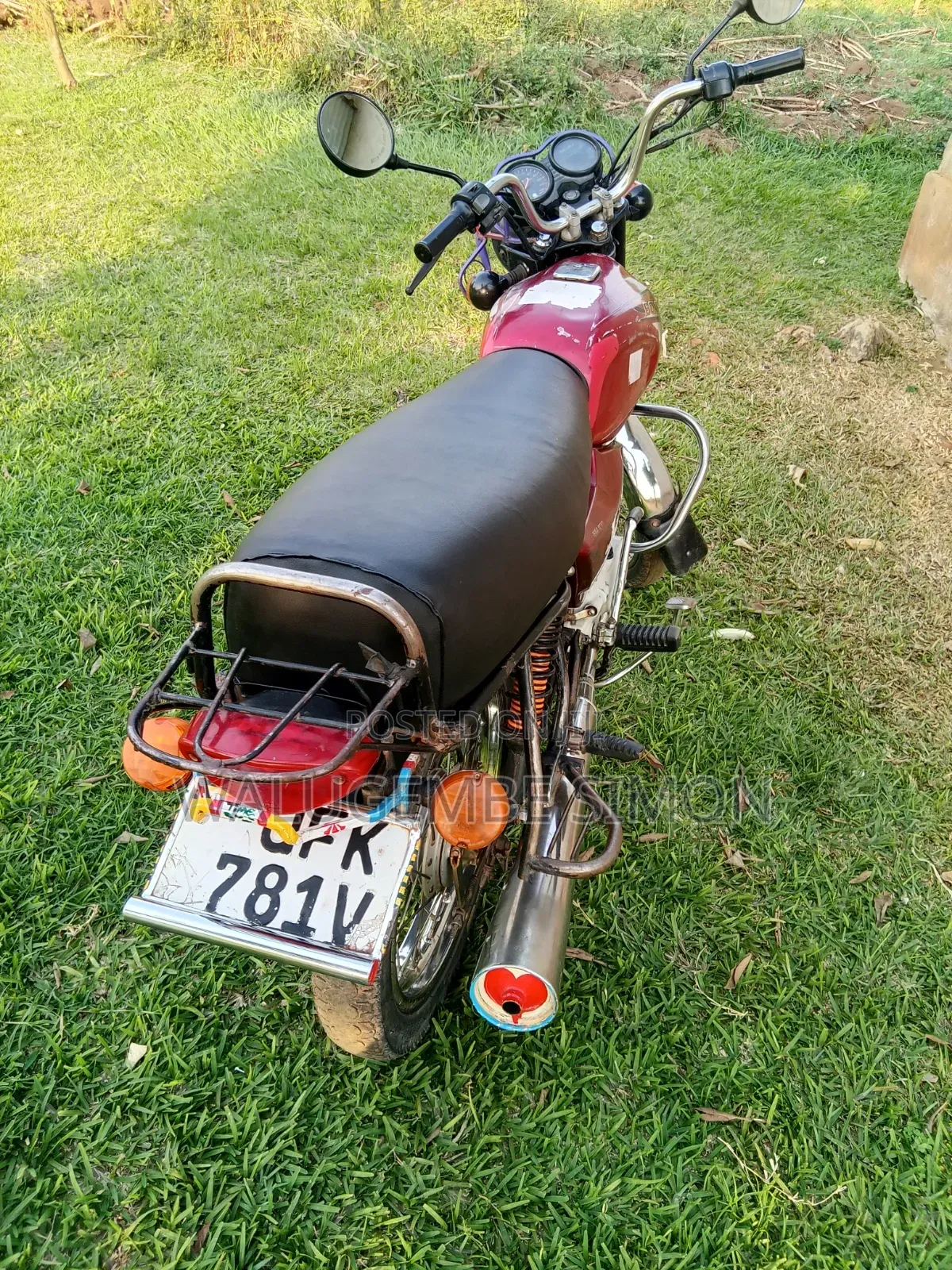 Bajaj Boxer 2021 Red