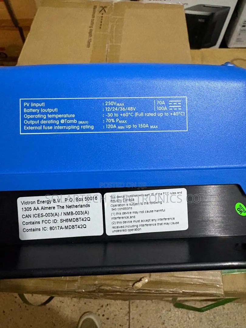 Premium Industrial Victron Smartsolar 250/100 MPPT Charger