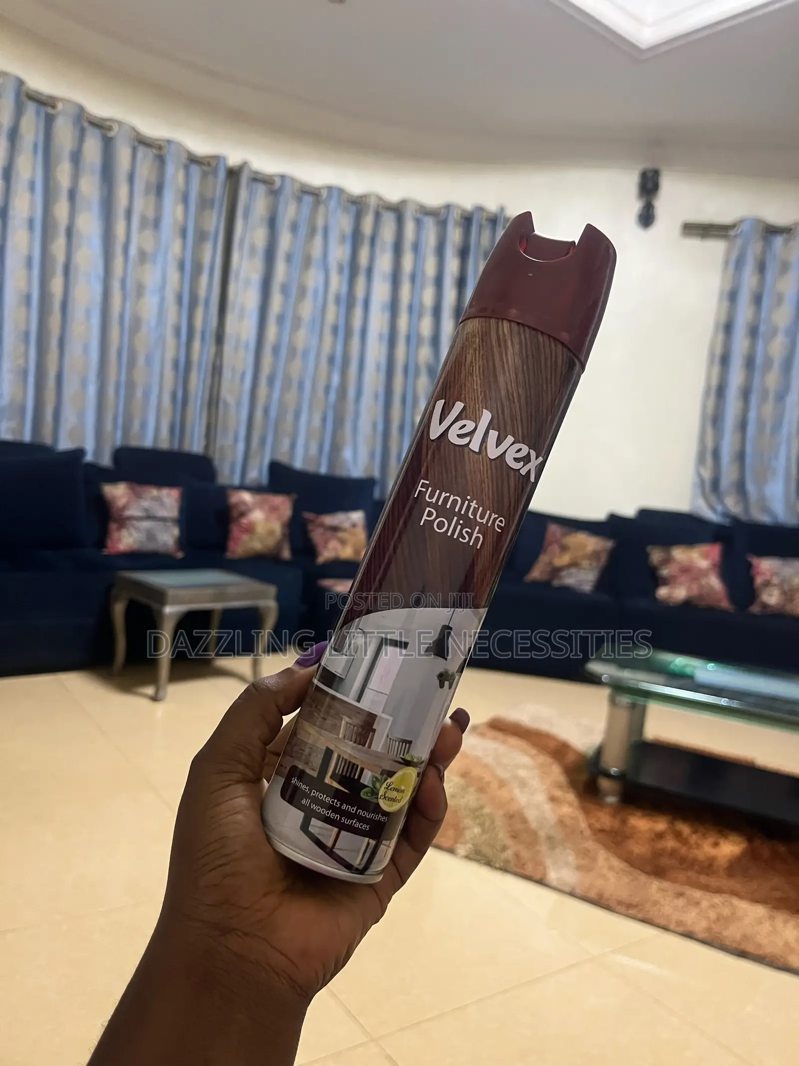 Velvex Furniture Polish - Lemon Flavor