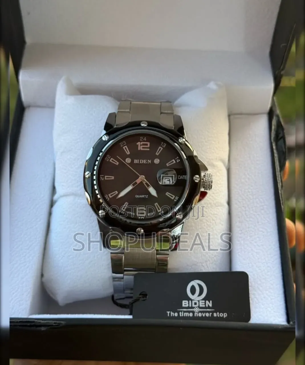 Biden Quartz Mens Watch