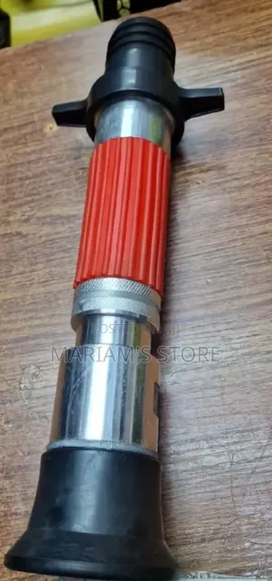 High-Pressure Fire Hose Nozzle Features a Storz .