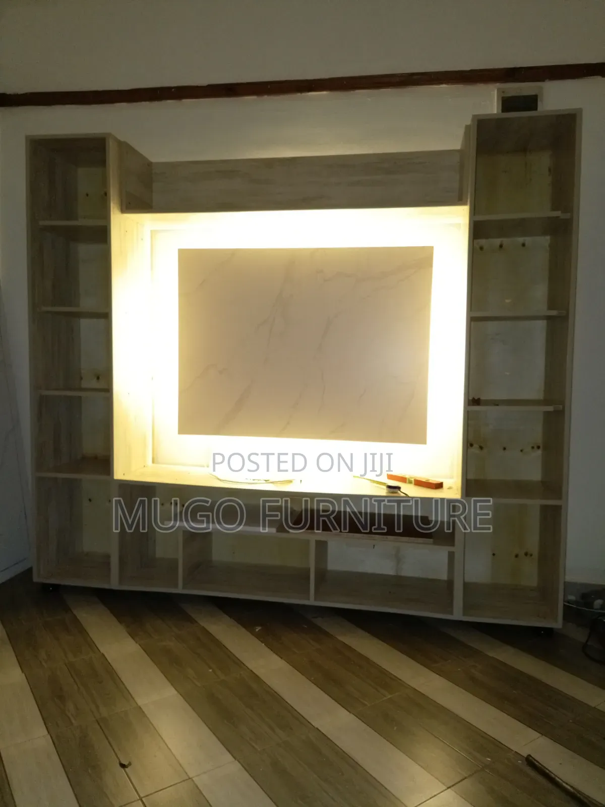 Movable Wall Tv Unit