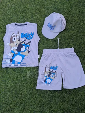 Kids Character 3pc Set( 2 to 8yrs)