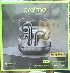 Oraimo Spacebuds N Anc Earbuds - Super Bass, Dual Device Connection