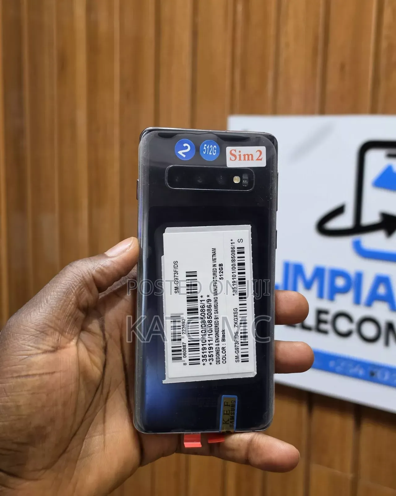 Samsung Galaxy S10 Plus 512 GB Black
