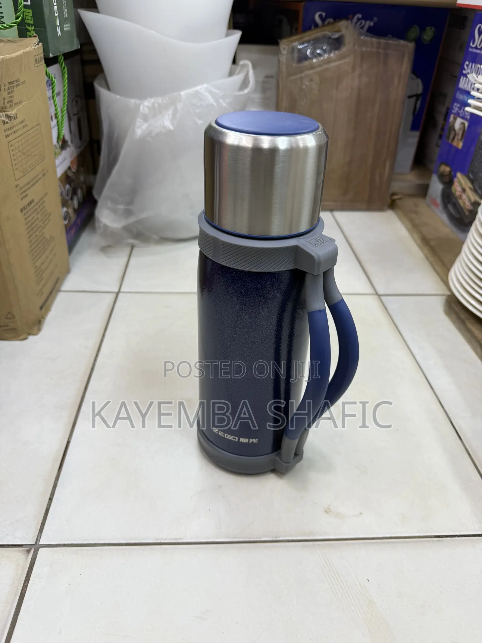Zego Premium Stainless Steel Vacuum Insulated Travel Thermos Flask
