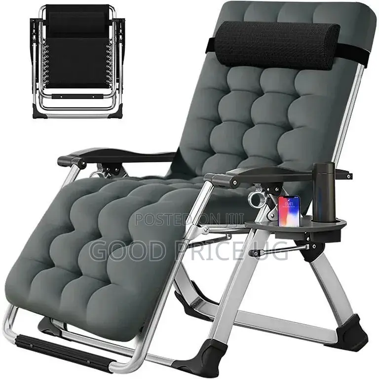 Adjustable Padded Zero-Gravity Recliner Chair