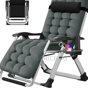 Adjustable Padded Zero-Gravity Recliner Chair