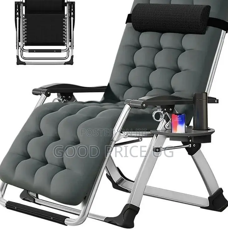 Adjustable Padded Zero-Gravity Recliner Chair