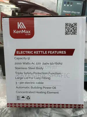 Kenmax 5l Stainless Steel Electric Kettle (Model Km 256) - Brand New
