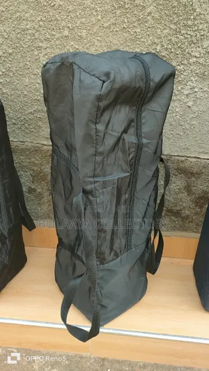 Uk Used Black Jollymex Travel Cot/Playpen/Bed/Crib.