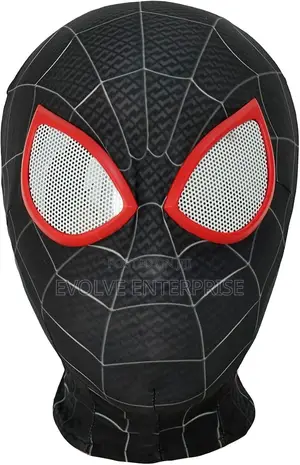 Black Spiderman Mask Cosplay Costumes Mask Adult Kids