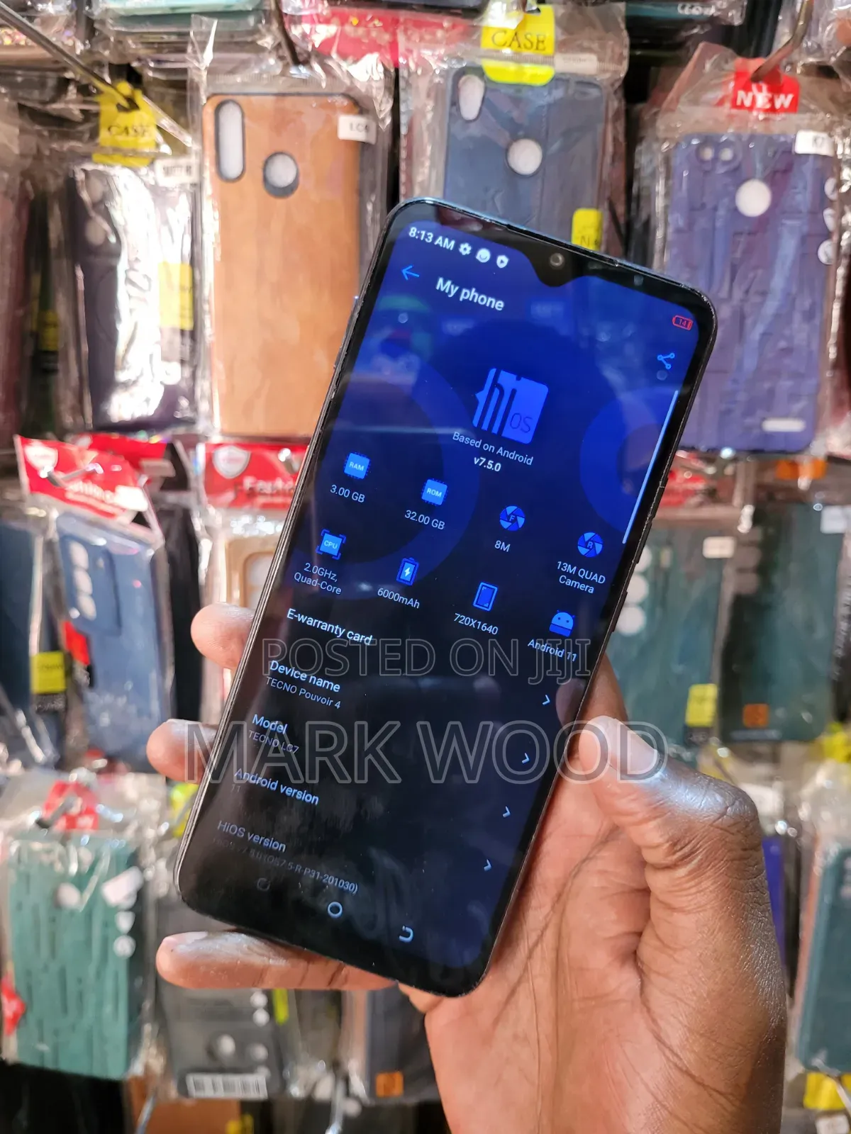 Tecno Pouvoir 4 32 GB Blue
