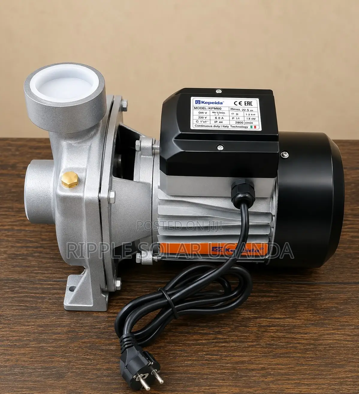 1.5kw Ac Surface Water Pump, 22.5m Head, 30,000l/H Irrigation Pump