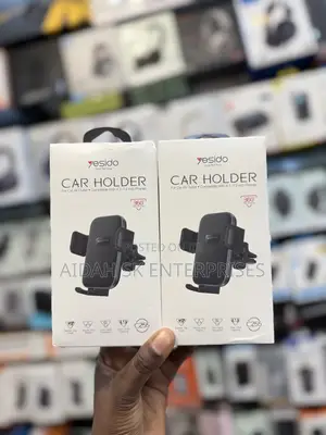 Yesido C255 Air Vent Type Adjustable Car Mount - Black