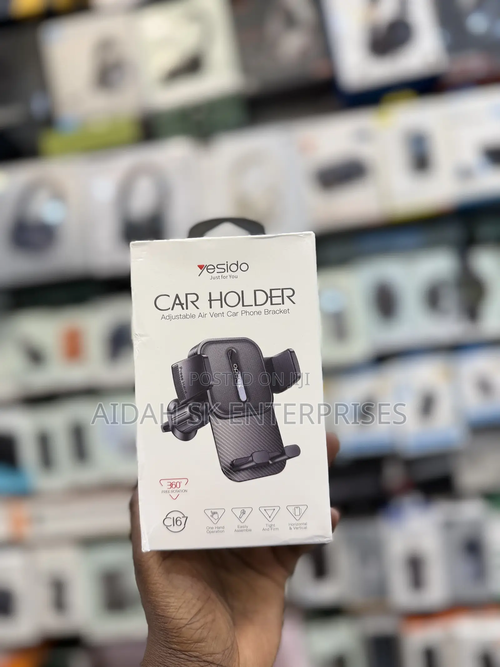C167 Yesido Private Mold Air Vent Phone Holder
