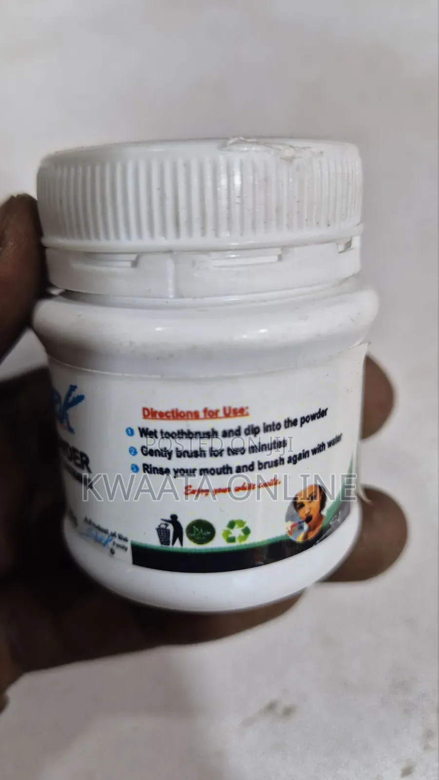 Teeth Whitening Charcoal Powder For Yellow Teeth Removal - 40 Gm